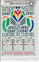 SUPERSCALE INT. 1/72 USAF F-100 SUPER SABRE No.3