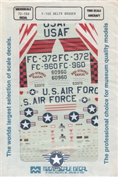 SUPERSCALE INT. 1/72 F-102 DELTA DAGGER #2