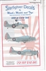 STARFIGHTER DECALS 1/72 USN ATCORRAL SEA MAY 4-8 1942