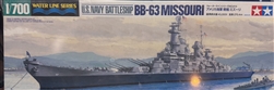 Tamiya 1/700 U.S. Navy Battleship BB-63 Missouri