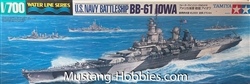 Tamiya 1/700 USS Iowa BB61 Battleship Waterline