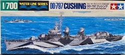 TAMIYA 1/700 USS Cushing DD797 Fletcher Class Destroyer Waterline