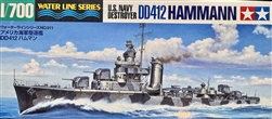 TAMIYA 1/700  USS Hammann D412 Destroyer Waterline
