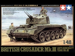 Tamiya 1/48 British Crusader Mk.III w/ 4 figures