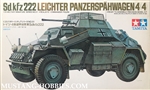 TAMIYA 1/35 Sd.Kfz 222 Leichter PanzerspÃ¤hwagen (4X4)