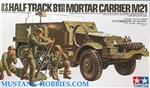 TAMIYA 1/35 U.S. Half Track 81mm Mortar Carrier M21