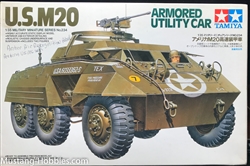 TAMIYA 1/35 U.S. M20 Armored Utility Car