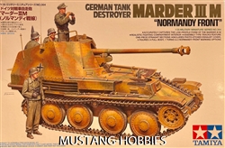 TAMIYA 1/35 German Tank Destroyer Marder III M "Normandy Front"