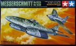 TAMIYA 1/100 MESSERSCHMITT Me 262A & Me 163B