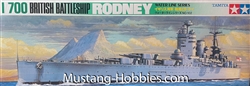 Tamiya 1/700 HMS Rodney Battleship Waterline