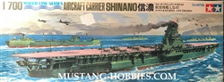 Tamiya 1/700 Japanese Aircraft Carrier Shinano Water Line Series
