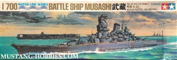 Tamiya 1/700 Japanese Battleship Musashi æ­¦è”µ Waterline Series