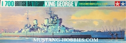 Tamiya 1/700  British Battleship King George V Waterline