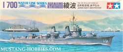 Tamiya 1/700 Japan Navy Destroyer AYANMI