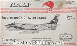 Tasman Model Products 1/72 INDONESIAN CA-27 AVON SABRE CONVERSION KIT