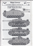 THIRD GROUP DECALS 1/35 STURMGESCHUTZ (#2) AUSF. G 16. PZDIV STUGBRG 243 & OTHERS