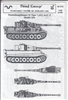 THIRD GROUP DECALS 1/35PANZERKAMPFWAGEN VI TIGER I (#3) AUSF.E SPZABT 509