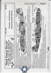 THIRD GROUP DECALS 1/48 MESSERSCHMITT BF 109F-2/4 III GRUPPE, JG 54 GRUNHERZ