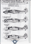 THIRD GROUP DECALS 1/48 FOCKE-WULF FW 190A-4/6 GRUPPENSTAB & JG 1