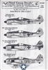 THIRD GROUP DECALS 1/48 FOCKE-WULF FW 190A-3/4/6/7 9./JG 1 & 3./JG11