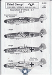 THIRD GROUP DECALS 1/48 MESSERSCHMITT BF 109 #18 G-6 I/JG 27