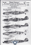 THIRD GROUP DECALS 1/72 MESSERSCHMITT BF 109F-4/G-6 JG5 EISMEER