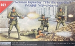 TRISTAR 1/35 German Infantry The Barrage Wall