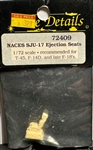 TRUE DETAILS 1/72 NACES SJU-17  EJECTION SEAT (1) FOR T-45. F-14D,  LATE F-1