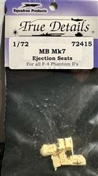 TRUE DETAILS 1/72 MB MK7 EJECTION SEAT FOR ALL PHANTOMS
