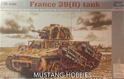 Trumpeter 1/35 French 39(H) Tank w/37mm SA38 L/33 Long Barreled Gun
