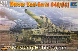 Trumpeter 1/35 Morser Karl Gerat 040/041 German Gun