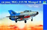 Trumpeter 1/32 MiG-21UM Mongol-B