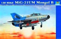 Trumpeter 1/32 MiG-21UM Mongol-B