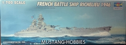 TRUMPETER 1/700  French battleship Richelieu (1946)