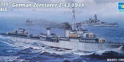 TRUMPETER 1/700 GERMAN ZERSTORER Z-43 1944