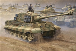 Trumpeter 1/16   German King Tiger Henschel & Porsche Turrets Tank (2 in 1)