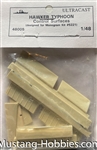 ULTRACAST 1/48 HAWKER TYPHOON CONTROL SURFACES FOR MONOGRAM