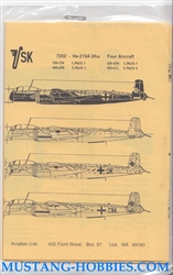 Aviation USK 1/72 HEINKEL HE-219A UHU