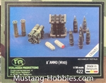 VERLINDEN PRODUCTIONS 1/35 8" AMMO (M1110)