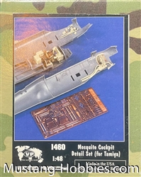 VERLINDEN PRODUCTIONS 1/48 MOSQUITO COCKPIT DETAIL SET FOR TAMIYA