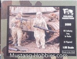 VERLINDEN PRODUCTIONS 1/35 US INFANTRY IRAQ IN PARKA (2 FIGS)