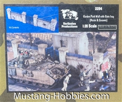 VERLINDEN PRODUCTIONS 1/35Garden/Park Wall with Gate Iraq