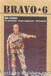 BRAVO 6 1/35 U.S. Infantry Staff Sergeant Vietnam '68