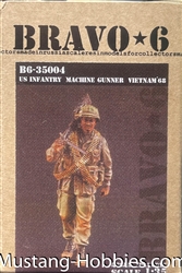 BRAVO 6 1/35 U.S. Infantry Machine Gunner Vietnam '68
