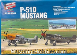 WALTHERS 1/87 P-51D MUSTANG