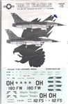 WAR EAGLE 1/48 F-16 112FS/108FG