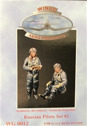 WINGZ AERO PRODUCTS 1/48 RUSSIAN PILOTS SET # 2