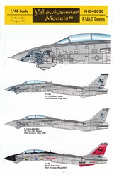 YELLOWHAMMER 1/48 F-14B/D TOMCATS