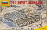 ZVEZDA 1/35 T-60 SOVIET LIGHT TANK
