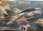 ZVEZDA 1/72 Sukhoi Su-30 Russian Interceptor